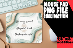 Bright MOUSE PAD Artistic PNG, Religious Product Image 1