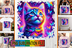 Sweet TSHIRT PNG Art Ideas, Cat Product Image 1