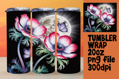 Chic 20oz Tumbler Design for Gifts , Flowers Product Image 1