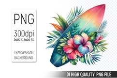 Summer Clipart PNG Bundle, Beach Clipart Design Product Image 11