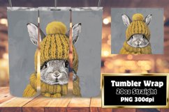 Festive Winter Wildlife Wrap Sublimation 20oz Product Image 1