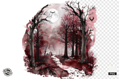 Vintage Old Halloween Clipart Product Image 1