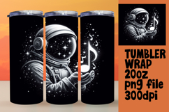 Elegant 20oz Tumbler Design , Astronaut Product Image 1