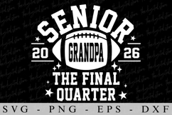 SeniorGrandpa 2026 SVG | SVG Cut files | Cricut Product Image 1