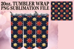 Vibrant Journeys 20oz tumbler wrap, Christmas Product Image 1