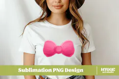 Coquette Easter Bow Sublimation PNG Product Image 2