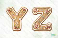 Cookie Letters Clipart Product Image 1