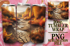 ENCHANTING JOY 20oz TUMBLER WRAP, Autumn Product Image 1