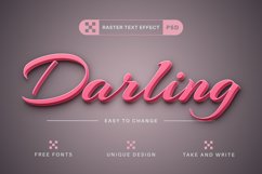 Gentle - Editable Text Effect, Font Style Product Image 4