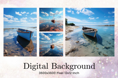 Sea Beach Landscape Background Summer Vacation Wall Art_71 Product Image 1