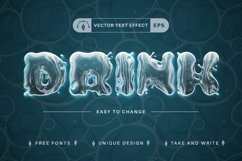 Transparent Drink - Editable Text Effect, Font Style Product Image 3