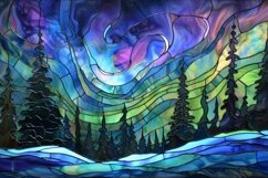 Stained Glass Art Background Wallpaper Product Image 1