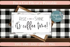 Rise and Shine - It's coffee time Craft File Product Image 1