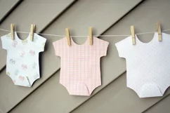Baby Bodysuit SVG Design Files Product Image 2