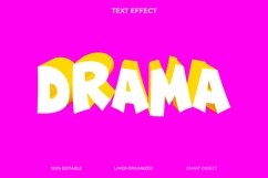 Drama Editable Text Effect Style Product Image 1
