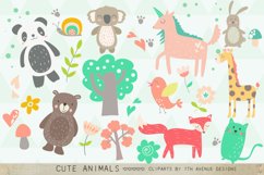 Cute Animals Clipart Product Image 1