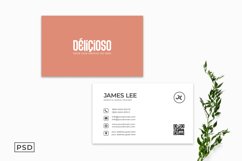 Minimal Creative Business Card Template Product Image 1