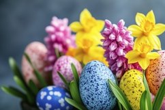 Floral Background, Easter Background, Spring Background Product Image 1