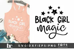 Black Girl Magic SVG | Black Woman SVG | Black Lives Matter Product Image 3