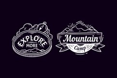 Travel Lettering Badges Product Image 1