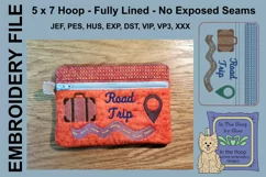 ITH Road Trippin Zipper Bag Zipper Bag - Lined, 5X7 Product Image 1