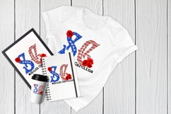 State abbreviation. USA sublimation. South Carolina Product Image 4
