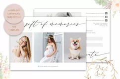 Photo Gift Card Template for Adobe Photoshop - #56 Product Image 1