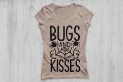 Bugs And Kisses Svg, Halloween Svg, Spider Svg, Spooky Svg. Product Image 2