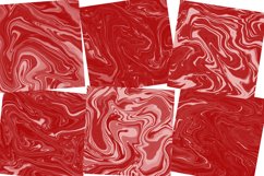 Acrylic Pour Red Digital Paper Bundle for Sublimation Product Image 3