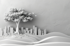 City Green Concept Background Wallpaper Product Image 1