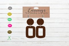 Earrings SVG,earrings template earrings cut file, earrings Product Image 1