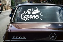 rear window car mockup, retro car Mockup, car decal mockup Product Image 2