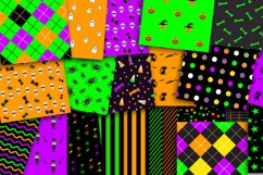 Cute Halloween Scrapbooking Patterned Papers Product Image 2