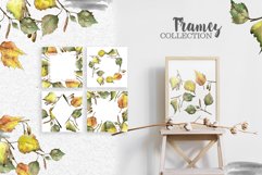 Leaves Birch Watercolor png Product Image 2