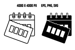 Calendar Icons Product Image 1