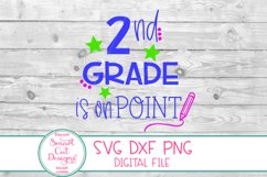 2nd Grade Is On Point SVG, Second Grade SVG, Back To School Product Image 3
