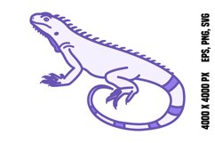 Iguana Color Icon Product Image 1