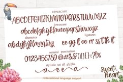 Web Font Sweet Heart Extras Product Image 2