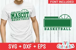 Basketball SVG | Basketball Template 009 | Shirt Design Product Image 1