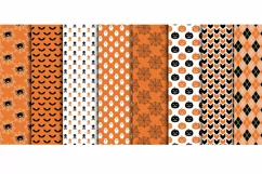 Halloween Digital Paper 16 Papers Ghost PNG Product Image 3