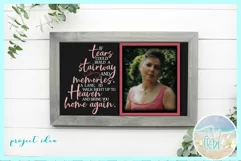 If Tears Could Build A Stairway To Heaven Memorial Quote SVG Product Image 2
