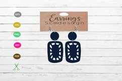 Earrings SVG,earrings template earrings cut file, earrings Product Image 1