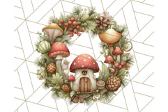 Cozy Cabin Critters Clipart PNG, Fall Animal Png Product Image 4