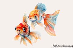 Underwater Animals Clipart PNG Product Image 1