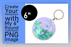 Gorgeous Circle Design Sublimation Template , Abstract Patte Product Image 1