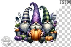 Halloween Kitchen Gnome Sublimation - Clipart PNG Design Product Image 1
