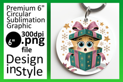 Bright Circle Design for Coasters , Cute Christmas Product Image 1