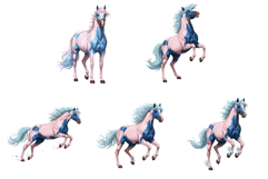 Spring Horse Clipart Product Image 8