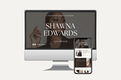 UGC Portfolio Canva Template, Editable UGC Website Product Image 3