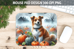 Watercolor Dog Mouse Pad Sublimation - Animal PNG Product Image 1